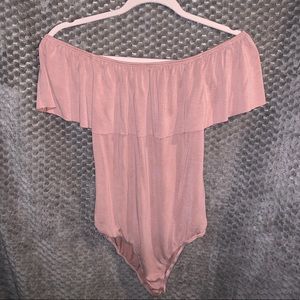 Off the shoulder bodysuit